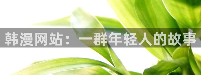 韩漫漫画链接